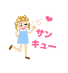 キュートな女の子アニー（個別スタンプ：9）