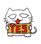 でぶねこと愉快な仲間たち（個別スタンプ：4）