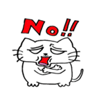 でぶねこと愉快な仲間たち（個別スタンプ：5）