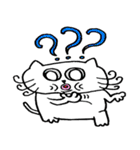 でぶねこと愉快な仲間たち（個別スタンプ：12）