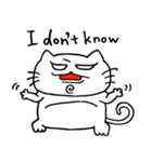 でぶねこと愉快な仲間たち（個別スタンプ：24）