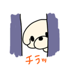ひつじカットのビションくん（個別スタンプ：40）