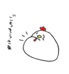 にわとりさん。（個別スタンプ：6）