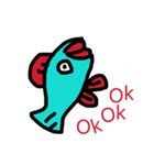 angry fish（個別スタンプ：14）