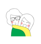 Wan ＆ Chim : Happy Together（個別スタンプ：3）