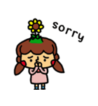 a sunflower（個別スタンプ：19）