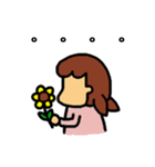 a sunflower（個別スタンプ：36）