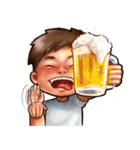 V is a good man？（個別スタンプ：31）
