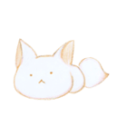 White White fox（個別スタンプ：4）