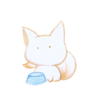 White White fox（個別スタンプ：5）