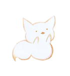 White White fox（個別スタンプ：6）