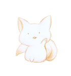 White White fox（個別スタンプ：19）