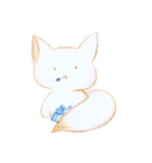 White White fox（個別スタンプ：22）