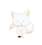 White White fox（個別スタンプ：29）