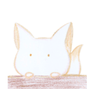 White White fox（個別スタンプ：38）