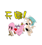 PinkPig and his Pal（個別スタンプ：6）
