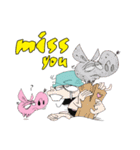PinkPig and his Pal（個別スタンプ：25）