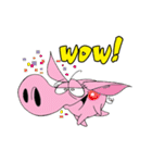 PinkPig and his Pal（個別スタンプ：34）