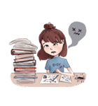 Emma : Daily Expressions（個別スタンプ：18）