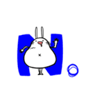 ぼってり×うさぎ（個別スタンプ：6）