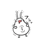 ぼってり×うさぎ（個別スタンプ：35）