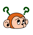 はらまきさる 顔編（個別スタンプ：37）
