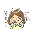 おつかれ働き女子スタンプ（個別スタンプ：14）