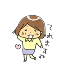 おつかれ働き女子スタンプ（個別スタンプ：16）