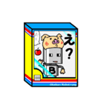 おかぶりロボット（個別スタンプ：30）