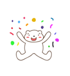 Cute Bear Bear（個別スタンプ：3）