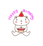 Cute Bear Bear（個別スタンプ：17）