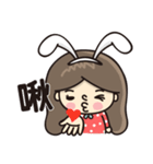 Fake rabbits and bears(2)（個別スタンプ：7）