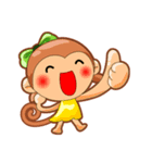 Monkey grumble（個別スタンプ：32）