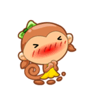 Monkey grumble（個別スタンプ：34）