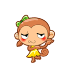 Monkey grumble（個別スタンプ：35）