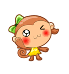 Monkey grumble（個別スタンプ：39）