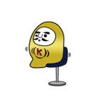 金のだるま（個別スタンプ：33）