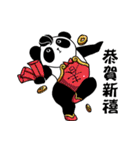 Panda Almighty 's Happy Holidays（個別スタンプ：6）