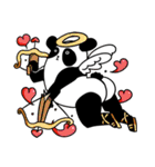 Panda Almighty 's Happy Holidays（個別スタンプ：9）