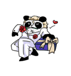 Panda Almighty 's Happy Holidays（個別スタンプ：11）