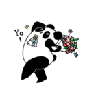 Panda Almighty 's Happy Holidays（個別スタンプ：12）