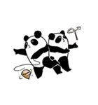 Panda Almighty 's Happy Holidays（個別スタンプ：14）