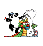 Panda Almighty 's Happy Holidays（個別スタンプ：17）