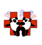 Panda Almighty 's Happy Holidays（個別スタンプ：27）