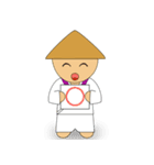 四国 お遍路さん（個別スタンプ：10）