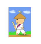 四国 お遍路さん（個別スタンプ：30）