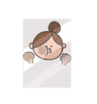私と僕と時々にゃんこ（個別スタンプ：1）