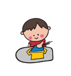 私と僕と時々にゃんこ（個別スタンプ：13）