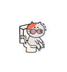 私と僕と時々にゃんこ（個別スタンプ：18）