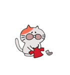 私と僕と時々にゃんこ（個別スタンプ：19）